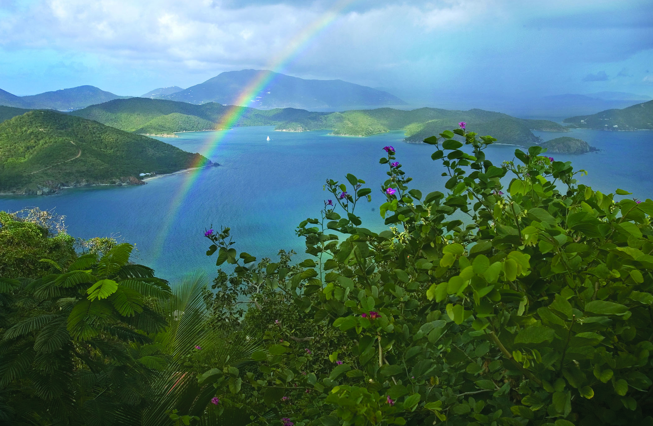 St. John Rainbows are awesome at Mooncottages.com