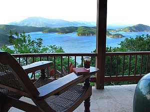 Rum and Coke from Mooncottage : St. John's Most Romantic Villa